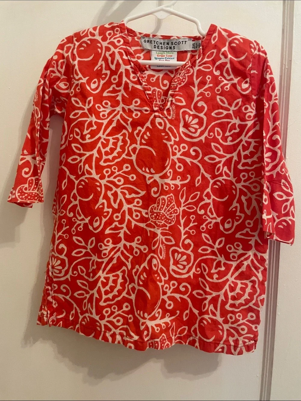 Gretchen Scott Girls Tunic Dress Cotton Bundle sizes 2, 4, 6
